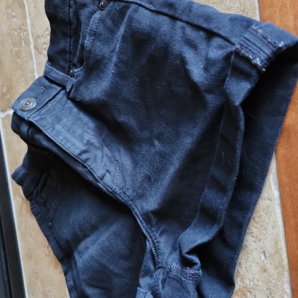 American Eagle black high waisted shorts womans size 0 - Picture 7 of 7